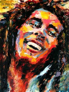 Bob+Marley+Original+Portrait+Pop+Art+Painting+by+Derek+Russell